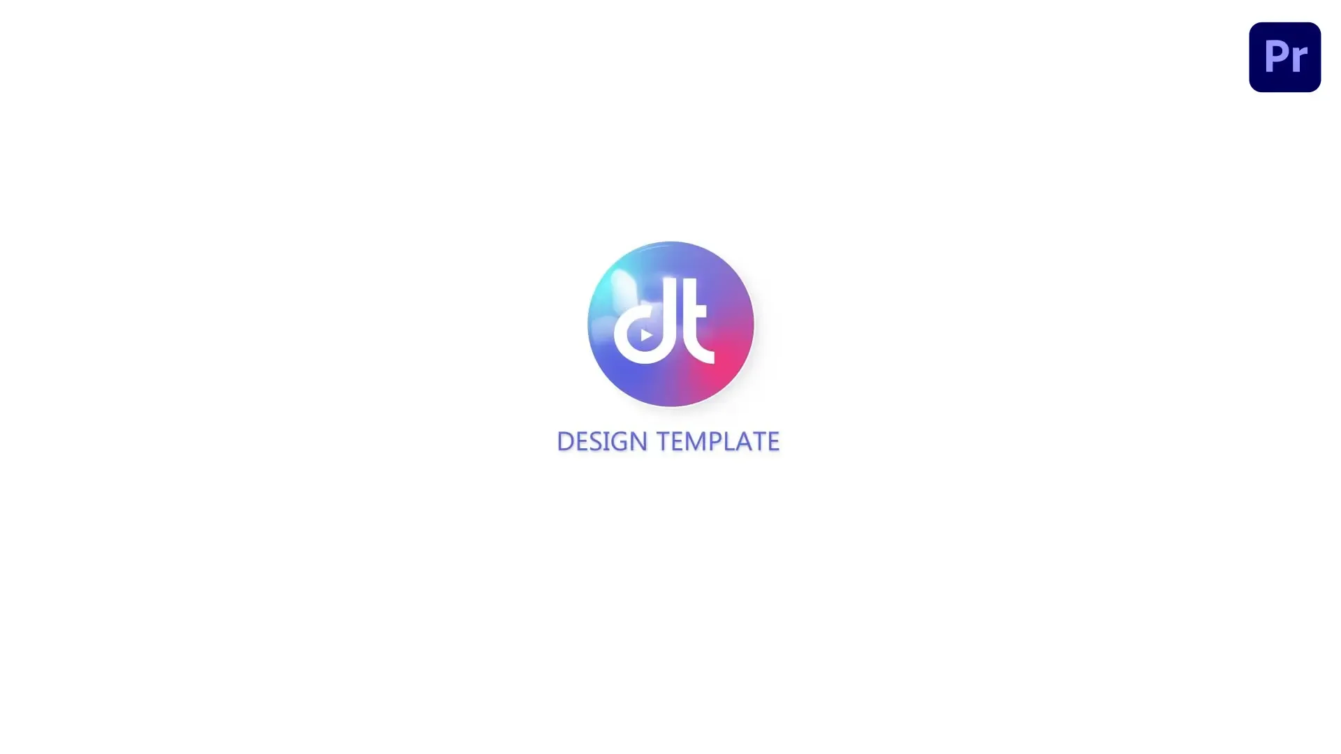 Sleek Colorful Design Logo Animation